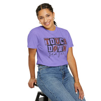 Touchdown Season - Distressed - Comfort Colors | Trendy Men's and Women's T-Shirt. Direct to Garment. Printed & Shipped in the USA. Unisex Sizes.
