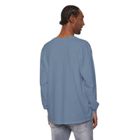 Weekends, Coffee & Books - Comfort Colors | Trendy Women's and Men's Long Sleeve T-Shirt. Direct to Garment. Printed & Shipped in the USA. Unisex Sizes.
