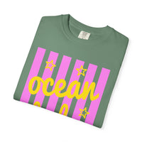 Ocean Babe - Comfort Colors | Trendy Women's T-Shirt. Direct to Garment. Printed & Shipped in the USA. Unisex Sizes.
