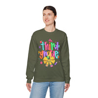Coquette Third Grade Pencil Bow – Gildan Heavy Blend | Trendy Women’s Soft Sweatshirt. Direct to Garment. Printed & Shipped in the USA. Unisex Sizes.
