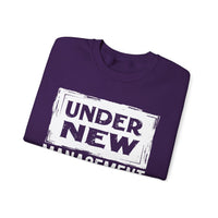 Under New Management "Speak To My Fiance" – Gildan Heavy Blend | Trendy Men's and Women’s Soft Sweatshirt. Direct to Garment. Printed & Shipped in the USA. Unisex Sizes.