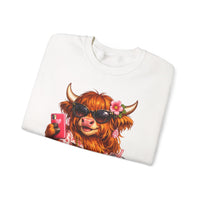Highland Diva – Gildan Heavy Blend | Trendy Women’s Soft Sweatshirt. Direct to Garment. Printed & Shipped in the USA. Unisex Sizes.
