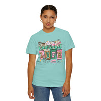 Receptionist Life - Comfort Colors | Trendy Women's T-Shirt. Direct to Garment. Printed & Shipped in the USA. Unisex Sizes.