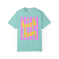 Beach Bum - Comfort Colors | Trendy Men's & Women's T-Shirt. Direct to Garment. Printed & Shipped in the USA. Unisex Sizes.