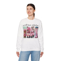 Small Town Valentine – Gildan Heavy Blend | Trendy Women’s Soft Sweatshirt. Direct to Garment. Printed & Shipped in the USA. Unisex Sizes.