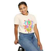Coquette First Grade Pencil Bow - Comfort Colors | Trendy Women's T-Shirt. Direct to Garment. Printed & Shipped in the USA. Unisex Sizes.