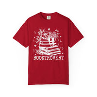 Booktrovert - Comfort Colors | Trendy Women's T-Shirt. Direct to Garment. Printed & Shipped in the USA. Unisex Sizes.