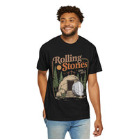Rolling Stones "Since AD 33" Easter Empty Tomb Christian - Comfort Colors | Trendy Men's and Women's T-Shirt. Direct to Garment. Printed & Shipped in the USA. Unisex Sizes.