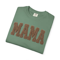 Mama, Faux Knit - Comfort Colors | Trendy Women's T-Shirt. Direct to Garment. Printed & Shipped in the USA. Unisex Sizes.