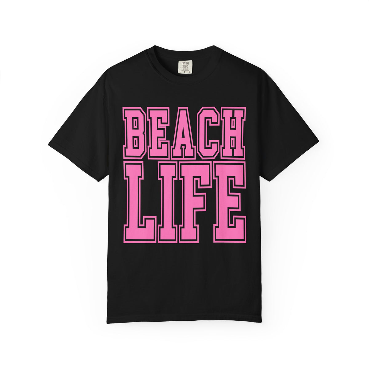 Beach Life - Comfort Colors | Trendy Men's & Women's T-Shirt. Direct to Garment. Printed & Shipped in the USA. Unisex Sizes.