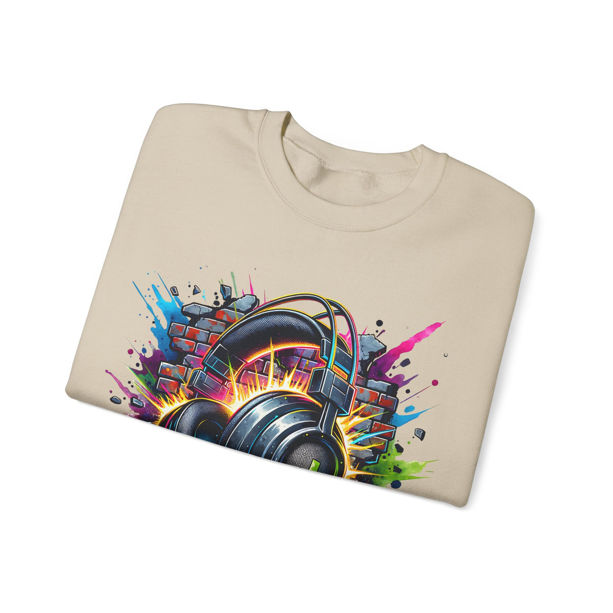 Gaming Headset I Can't Hear You, I'm Gaming – Gildan Heavy Blend | Trendy Women’s and Men's Soft Sweatshirt. Direct to Garment. Printed & Shipped in the USA. Unisex Sizes.