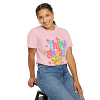 Coquette Third Grade Pencil Bow - Comfort Colors | Trendy Women's T-Shirt. Direct to Garment. Printed & Shipped in the USA. Unisex Sizes.