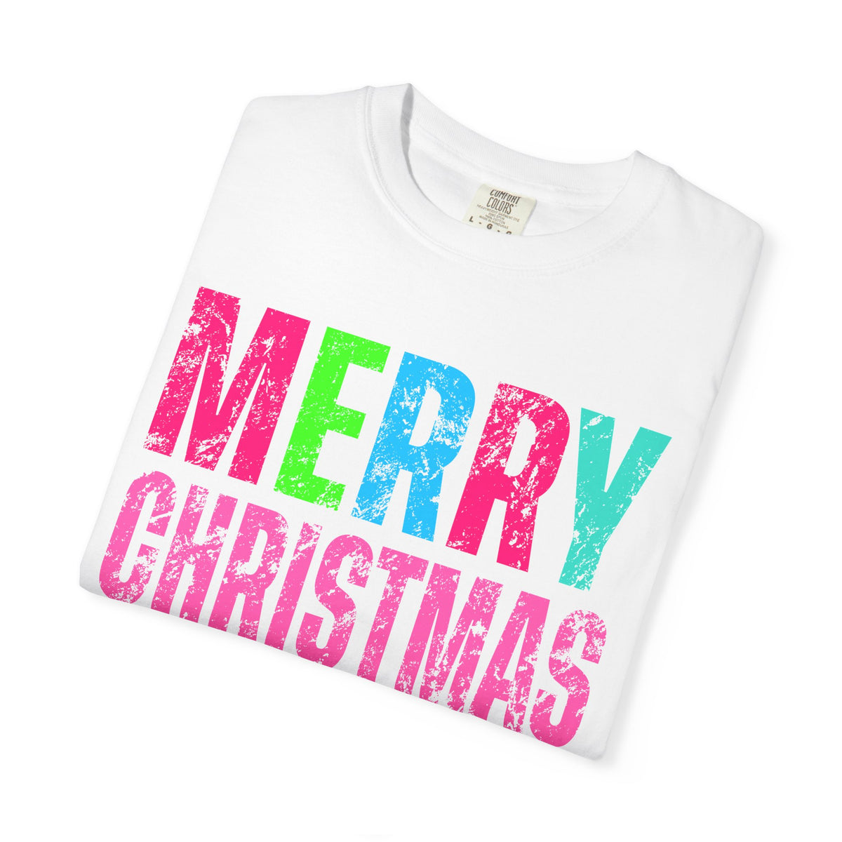 Merry Christmas Ya Filthy Animal - Comfort Colors | Trendy Women's T-Shirt. Direct to Garment. Printed & Shipped in the USA. Unisex Sizes.