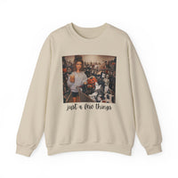 Just A Few Things - Halloween Shopping – Gildan Heavy Blend | Trendy Women’s Soft Sweatshirt. Direct to Garment. Printed & Shipped in the USA. Unisex Sizes.