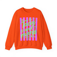 Tacos and Margs – Gildan Heavy Blend | Trendy Women’s Soft Sweatshirt. Direct to Garment. Printed & Shipped in the USA. Unisex Sizes.