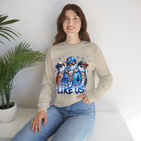 They Not Like Us Snowmen – Gildan Heavy Blend | Trendy Men's and Women’s Soft Sweatshirt. Direct to Garment. Printed & Shipped in the USA. Unisex Sizes.