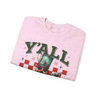 Y'all Are Nuts Nutcracker – Gildan Heavy Blend | Trendy Women’s and Men's Soft Sweatshirt. Direct to Garment. Printed & Shipped in the USA. Unisex Sizes.