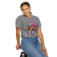Cute Highland Cows Bingo Squad - Comfort Colors | Trendy Women's T-Shirt. Direct to Garment. Printed & Shipped in the USA. Unisex Sizes.