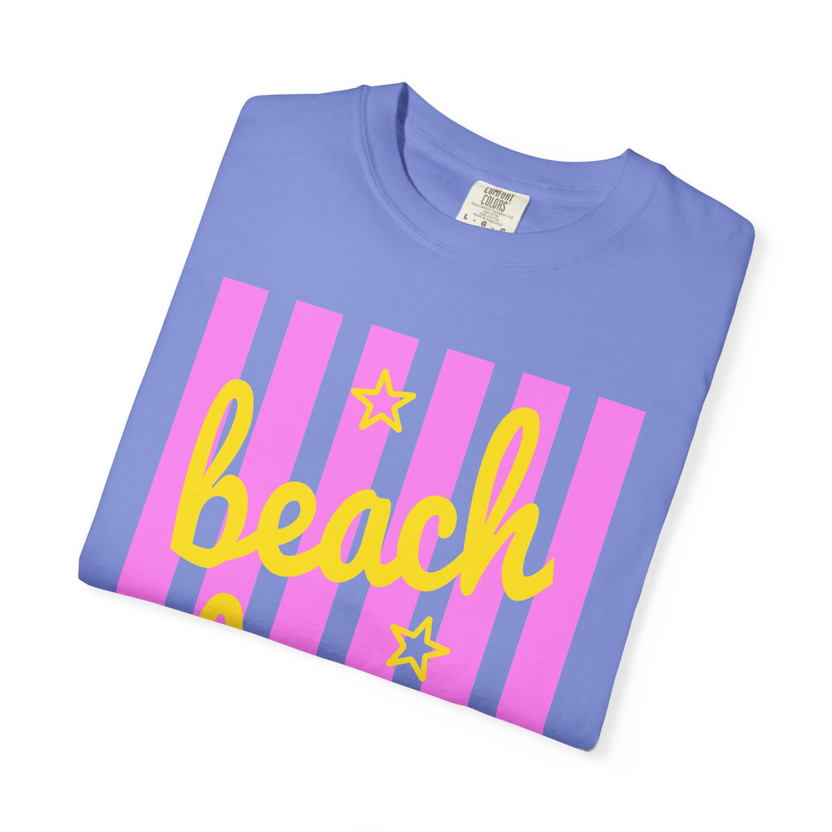 Beach Bum - Comfort Colors | Trendy Men's & Women's T-Shirt. Direct to Garment. Printed & Shipped in the USA. Unisex Sizes.