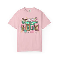 Receptionist Life - Comfort Colors | Trendy Women's T-Shirt. Direct to Garment. Printed & Shipped in the USA. Unisex Sizes.