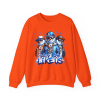They Not Like Us Snowmen – Gildan Heavy Blend | Trendy Men's and Women’s Soft Sweatshirt. Direct to Garment. Printed & Shipped in the USA. Unisex Sizes.