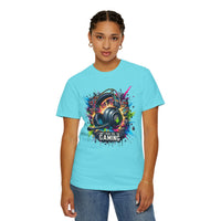 Gaming Headset I Can't Hear You, I'm Gaming - Comfort Colors | Trendy Men's And Women's T-Shirt. Direct to Garment. Printed & Shipped in the USA. Unisex Sizes.