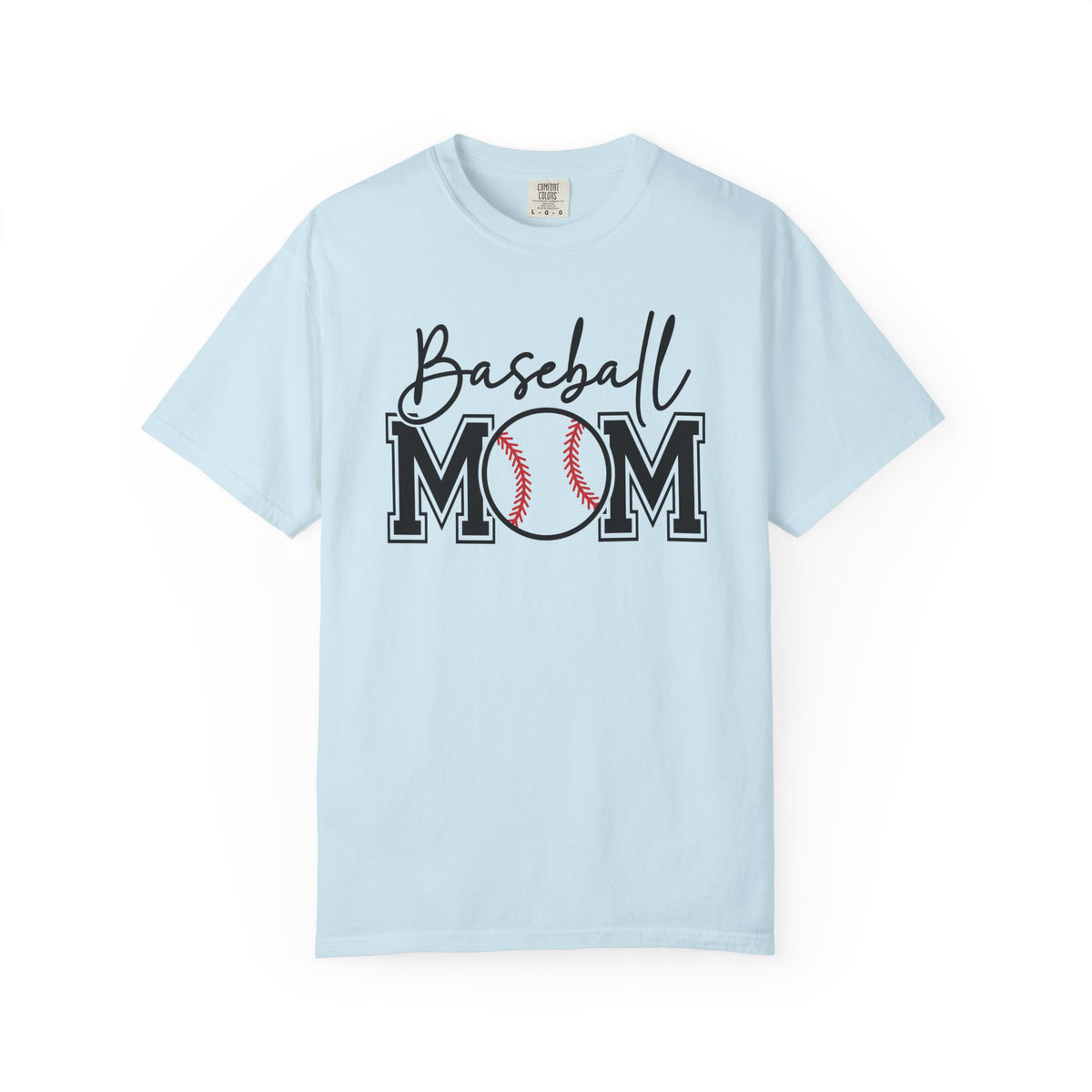 Baseball Mom - Comfort Colors | Trendy Women's T-Shirt. Direct to Garment. Printed & Shipped in the USA. Unisex Sizes.