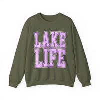 Lake Life – Gildan Heavy Blend | Trendy Men's & Women’s Soft Sweatshirt. Direct to Garment. Printed & Shipped in the USA. Unisex Sizes.