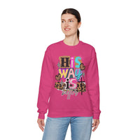 His Way Is Better, Patchwork – Gildan Heavy Blend | Trendy Women’s Soft Sweatshirt. Direct to Garment. Printed & Shipped in the USA. Unisex Sizes.