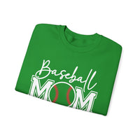 Baseball Mom – Gildan Heavy Blend | Trendy Women’s Soft Sweatshirt. Direct to Garment. Printed & Shipped in the USA. Unisex Sizes.