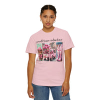 Small Town Valentine - Comfort Colors | Trendy Women's T-Shirt. Direct to Garment. Printed & Shipped in the USA. Unisex Sizes.