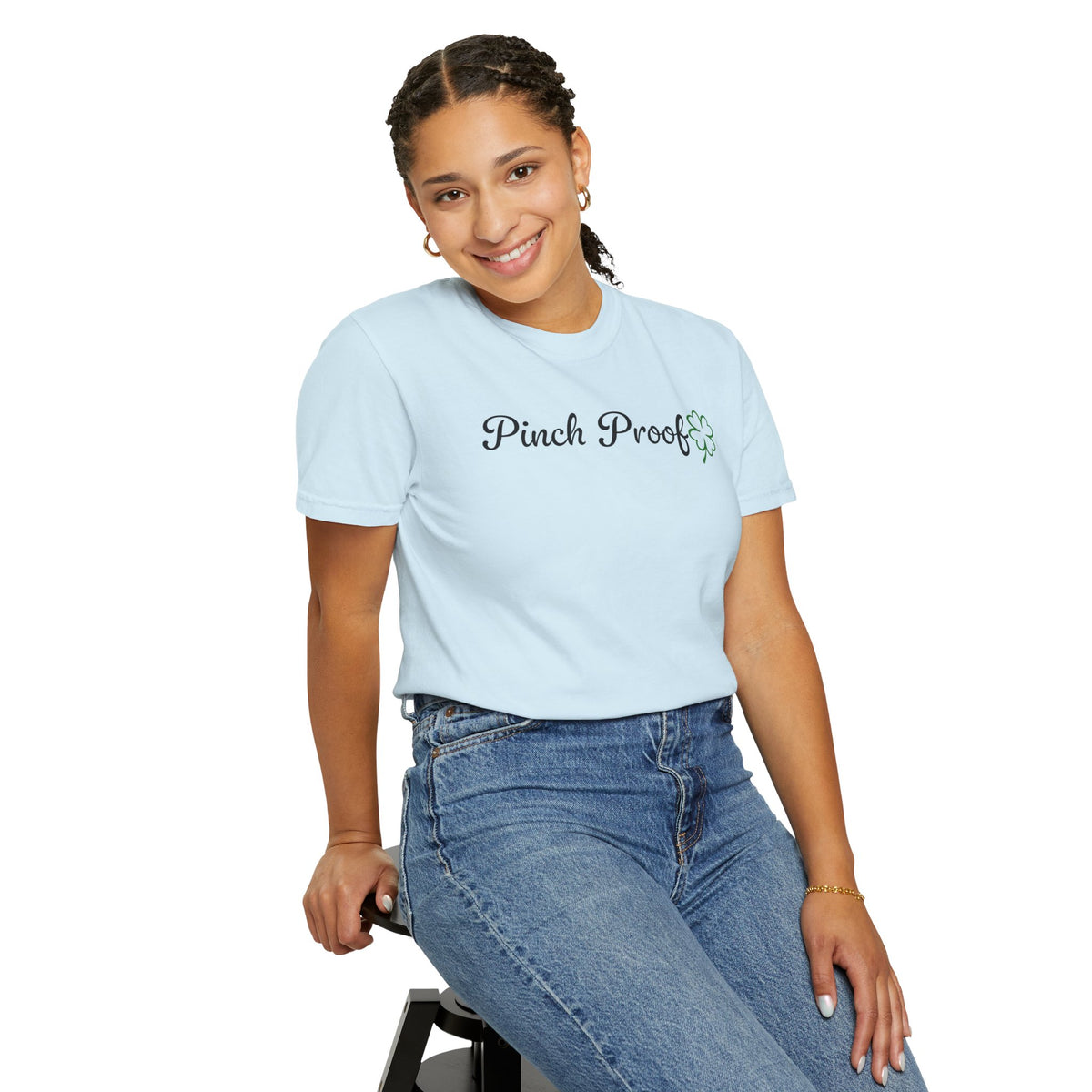 Pinch Proof - Comfort Colors | Trendy Women's and Men's T-Shirt. Direct to Garment. Printed & Shipped in the USA. Unisex Sizes.
