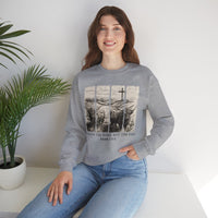 Follow the Word, Not the Herd – Gildan Heavy Blend | Trendy Women’s and Men's Soft Sweatshirt. Direct to Garment. Printed & Shipped in the USA. Unisex Sizes.