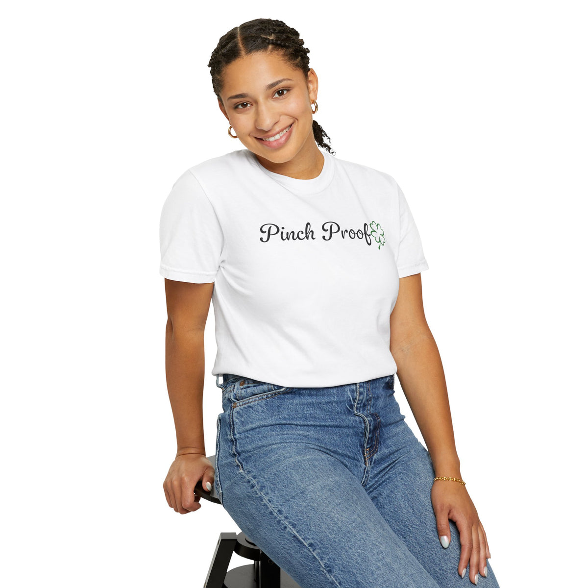 Pinch Proof - Comfort Colors | Trendy Women's and Men's T-Shirt. Direct to Garment. Printed & Shipped in the USA. Unisex Sizes.