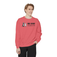 Be Kind. We're Just Trying To Survive Too. Possum. Raccoon. *This Shirt Saves Lives* - Comfort Colors | Trendy Women's and Men's Sweatshirt. Direct to Garment. Printed & Shipped in the USA. Unisex Sizes.