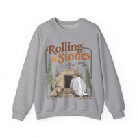 Rolling Stones "Since AD33" Easter Empty Tomb Christian – Gildan Heavy Blend | Trendy Men's and Women’s Soft Sweatshirt. Direct to Garment. Printed & Shipped in the USA. Unisex Sizes.