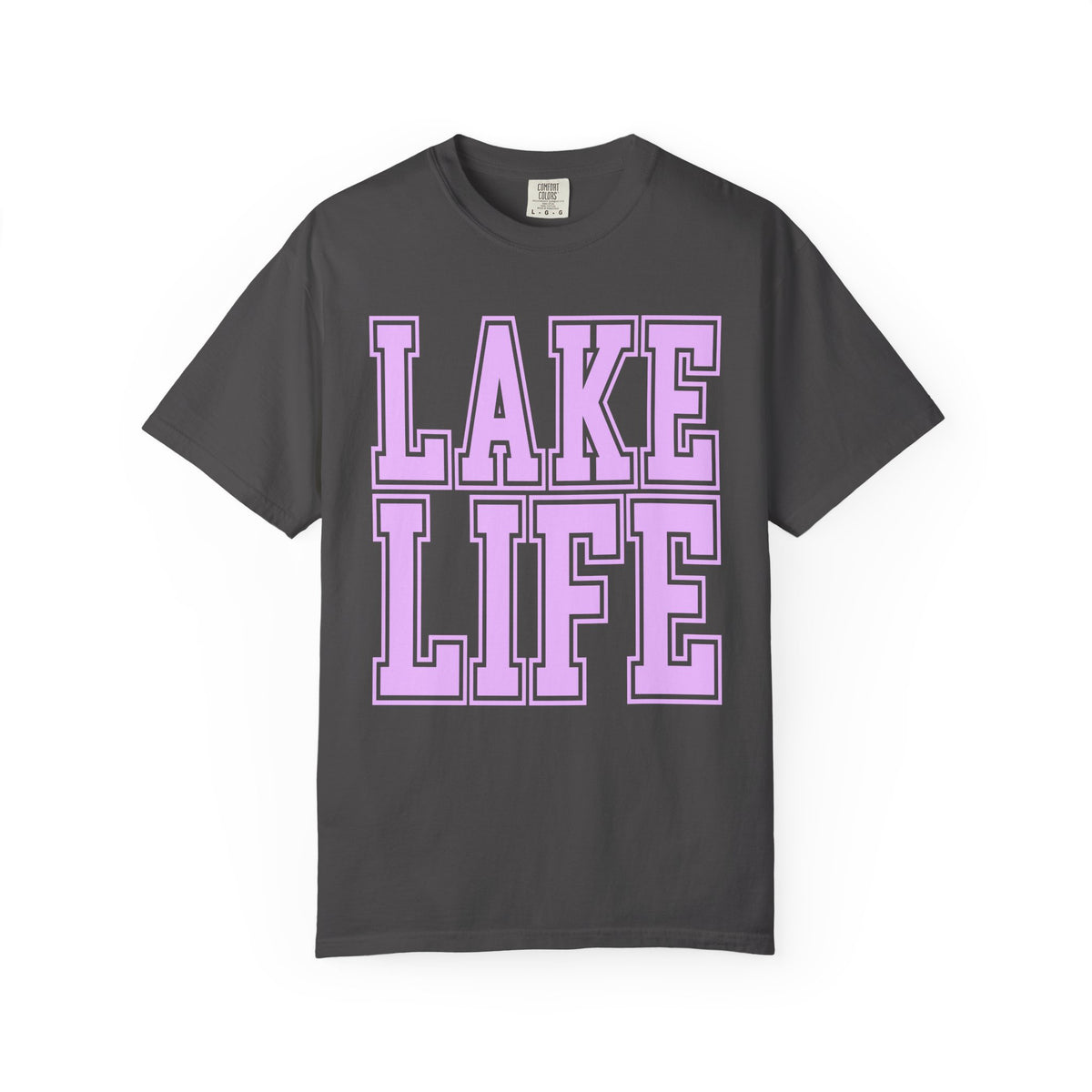 Lake Life - Comfort Colors | Trendy Men's & Women's T-Shirt. Direct to Garment. Printed & Shipped in the USA. Unisex Sizes.