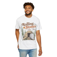 Rolling Stones "Since AD 33" Easter Empty Tomb Christian - Comfort Colors | Trendy Men's and Women's T-Shirt. Direct to Garment. Printed & Shipped in the USA. Unisex Sizes.