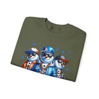 They Not Like Us Snowmen – Gildan Heavy Blend | Trendy Men's and Women’s Soft Sweatshirt. Direct to Garment. Printed & Shipped in the USA. Unisex Sizes.