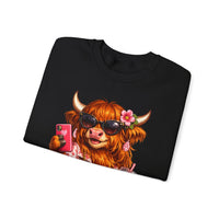 Highland Diva – Gildan Heavy Blend | Trendy Women’s Soft Sweatshirt. Direct to Garment. Printed & Shipped in the USA. Unisex Sizes.