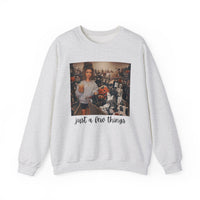 Just A Few Things - Halloween Shopping – Gildan Heavy Blend | Trendy Women’s Soft Sweatshirt. Direct to Garment. Printed & Shipped in the USA. Unisex Sizes.