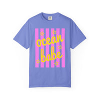 Ocean Babe - Comfort Colors | Trendy Women's T-Shirt. Direct to Garment. Printed & Shipped in the USA. Unisex Sizes.