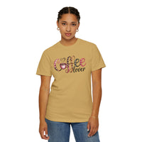 Coffee Lover - Comfort Colors | Trendy Women's T-Shirt. Direct to Garment. Printed & Shipped in the USA. Unisex Sizes.