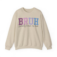 BRUH Formerly Known As Mom – Gildan Heavy Blend | Trendy Women’s Soft Sweatshirt. Direct to Garment. Printed & Shipped in the USA. Unisex Sizes.