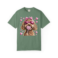 Goldendoodle Love - Comfort Colors | Trendy Women's T-Shirt. Direct to Garment. Printed & Shipped in the USA. Unisex Sizes.