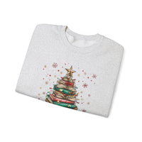 All Booked For Christmas – Gildan Heavy Blend | Trendy Women’s Soft Sweatshirt. Direct to Garment. Printed & Shipped in the USA. Unisex Sizes.
