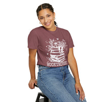 Booktrovert - Comfort Colors | Trendy Women's T-Shirt. Direct to Garment. Printed & Shipped in the USA. Unisex Sizes.
