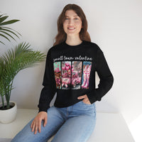 Small Town Valentine – Gildan Heavy Blend | Trendy Women’s Soft Sweatshirt. Direct to Garment. Printed & Shipped in the USA. Unisex Sizes.