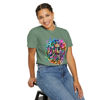 Birthday Girl, Neon Leopard - Comfort Colors | Trendy Women's T-Shirt. Direct to Garment. Printed & Shipped in the USA. Unisex Sizes.