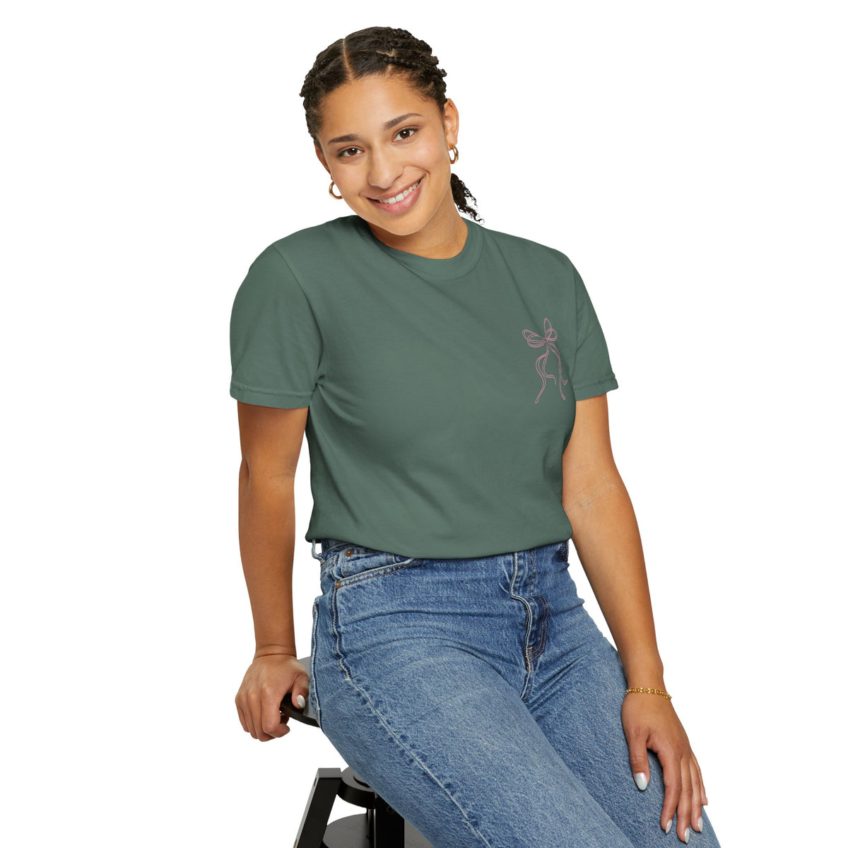 You Are So Loved, Christian Faith - Front & Back Printed - Comfort Colors | Trendy Women's T-Shirt. Direct to Garment. Printed & Shipped in the USA. Unisex Sizes.